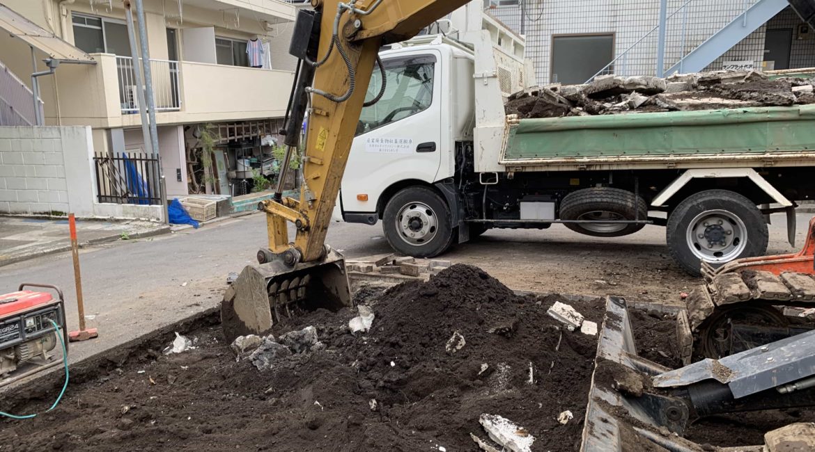 世田谷区 代沢 木造2階建家屋解体工事